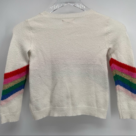 Tucker + Tate Rainbow Stripe Sweater Size 4 - Picture 3 of 5